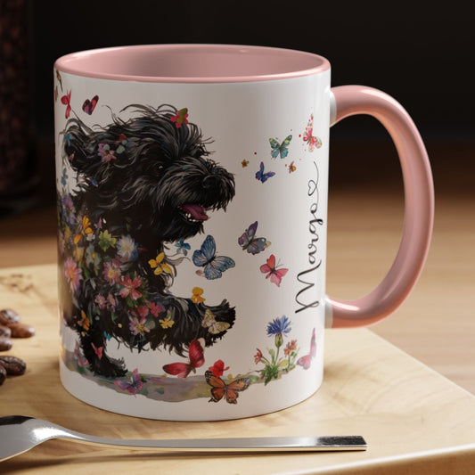 Havanese #3 Personalized Accent Mugs, 11oz