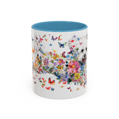 Bichon Frise #1 Personalized colourful Mugs, 11oz