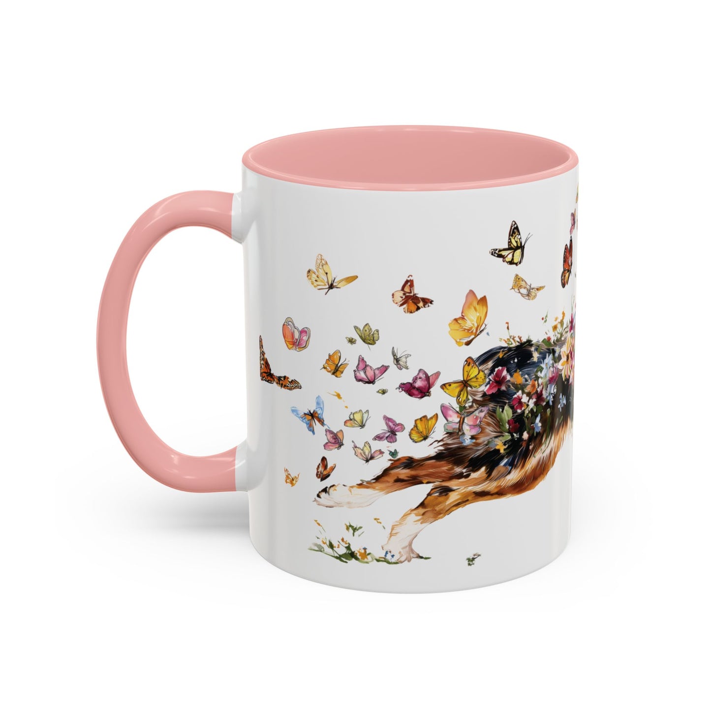 Australian Shepherd (Docked) #1 Personalized Accent Mugs, 11oz