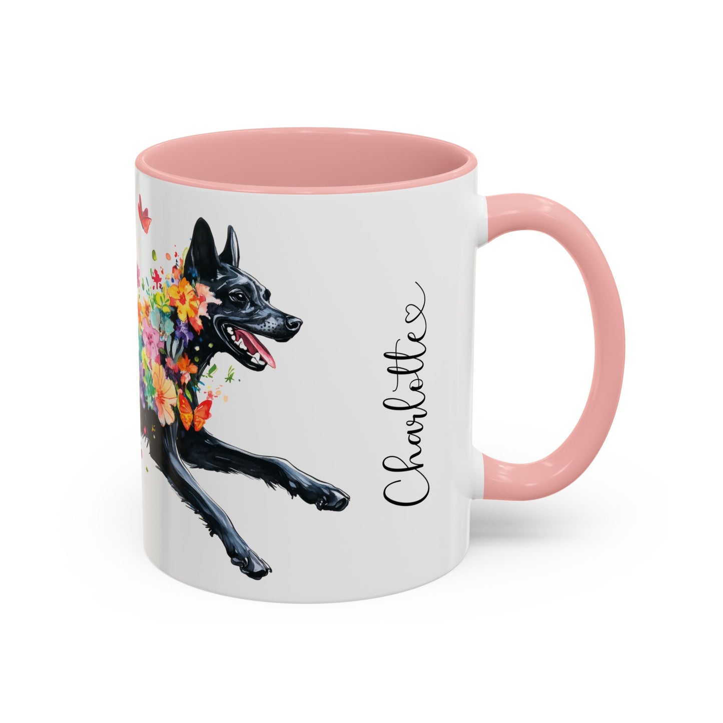 Kelpie Personalized Accent Mugs, 11oz