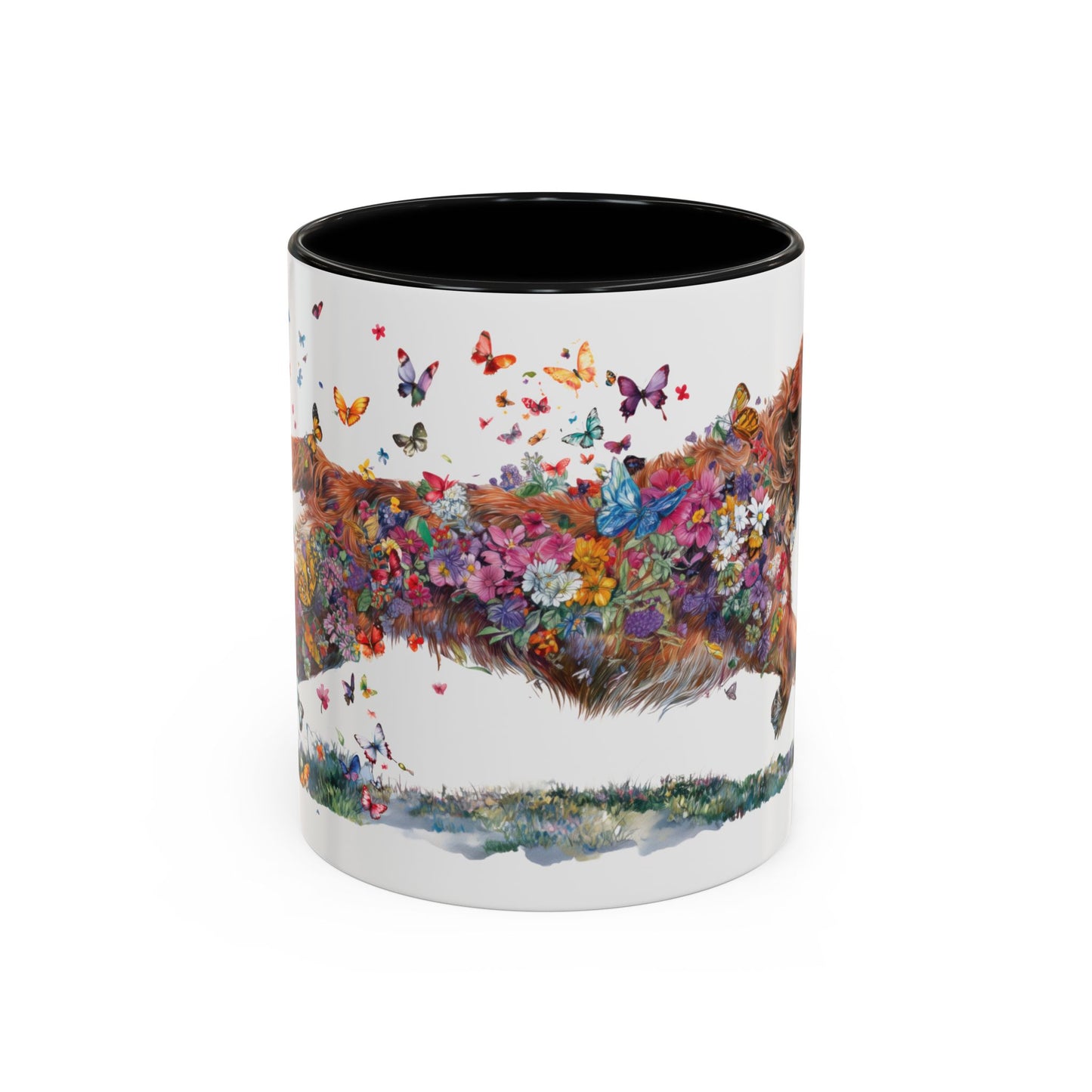 Nova Scotia Duck Tolling Retriever Personalized Accent Mugs, 11oz