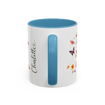 American Brittany #2 Personalized Accent Mugs, 11oz