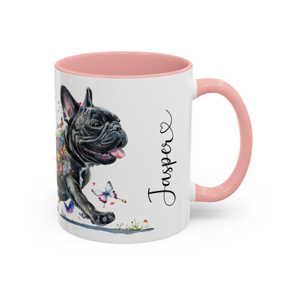 French Bulldog #2 Personalized colourful Mugs, 11oz