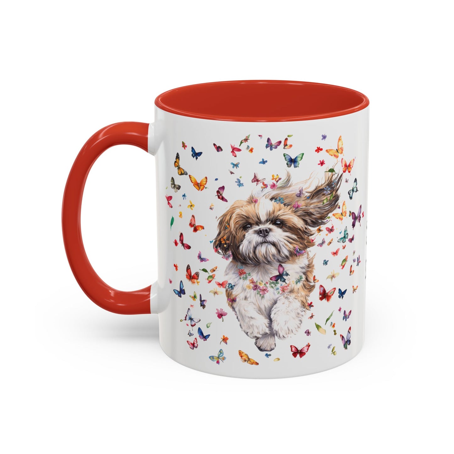 Shih Tzu #1 Personalized Accent Mugs, 11oz