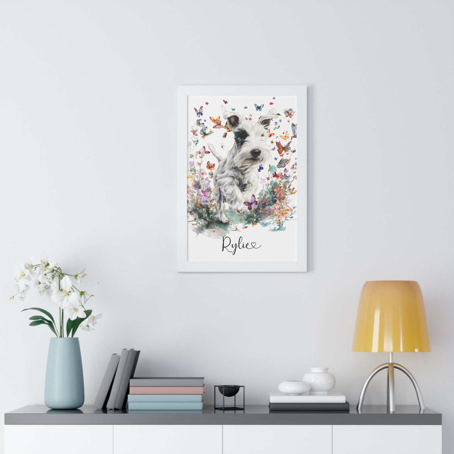 WALL ART - ANY DESIGN Personalised Framed Poster