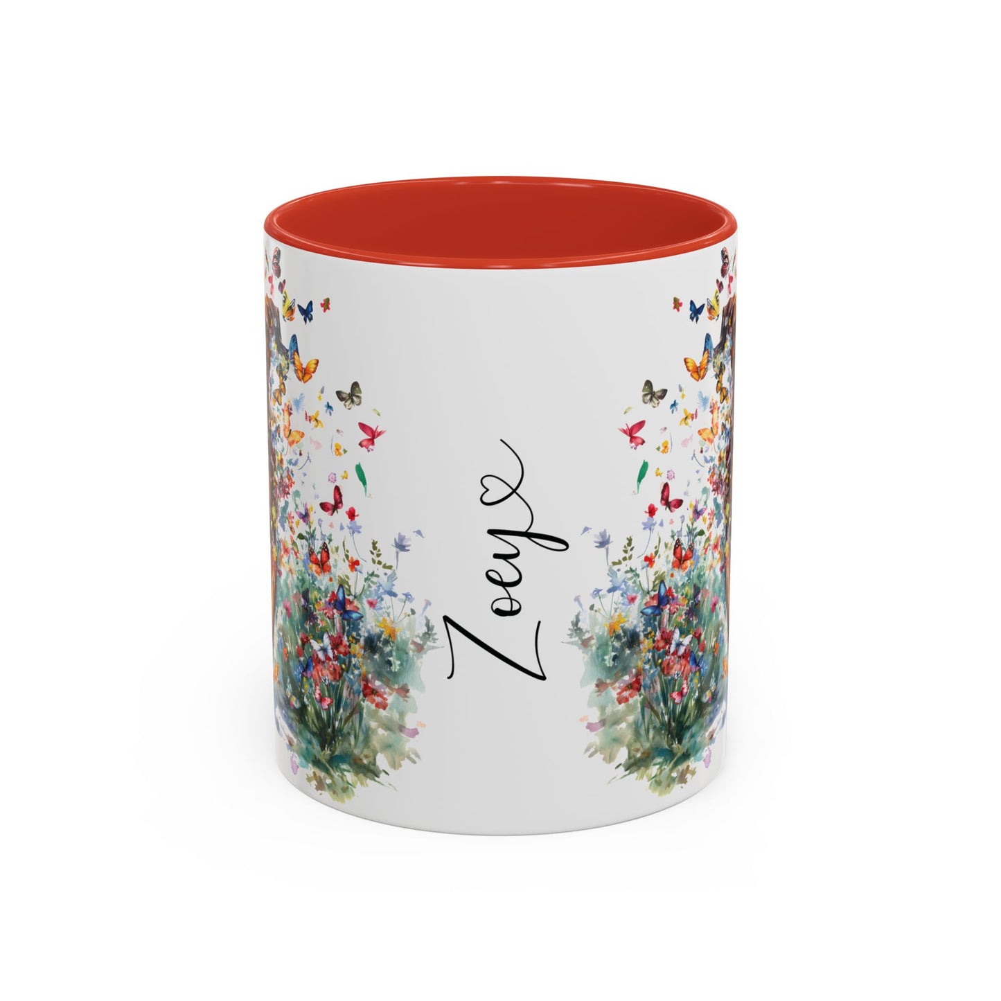 Rhodesian Ridgeback #2 Personalized Accent Mugs, 11oz