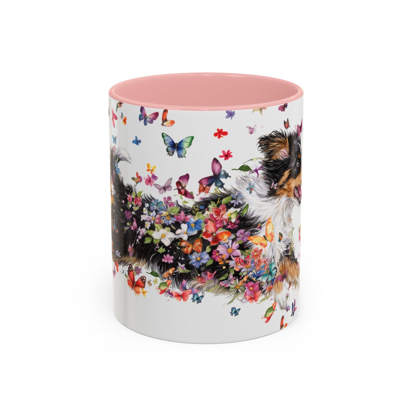 Mini Aussie Doodle Personalized Accent Mugs, 11oz