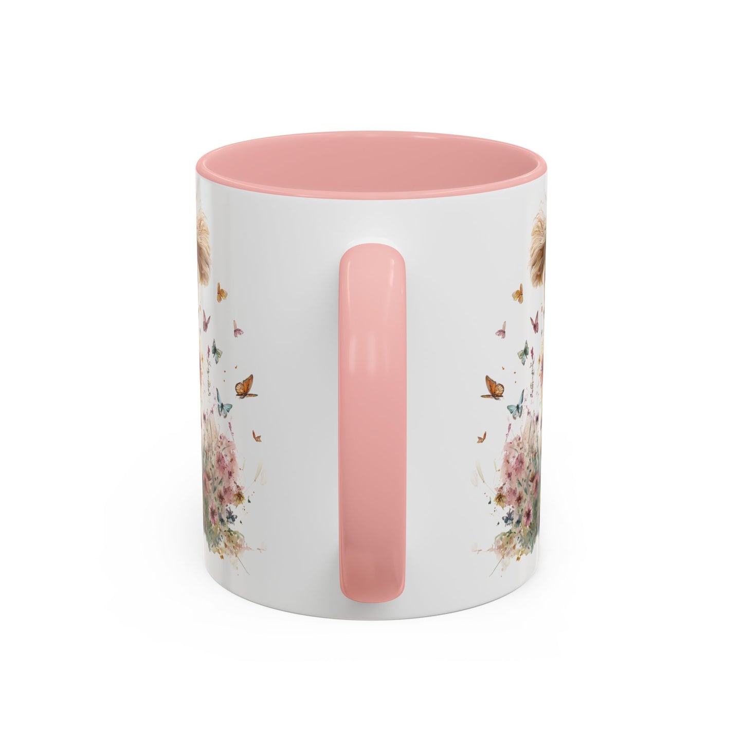 Labradoodle #6 Personalized Accent Mugs, 11oz