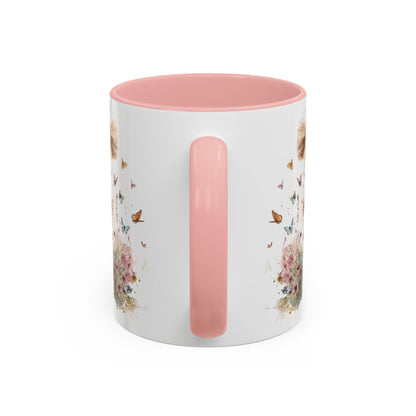 Labradoodle #6 Personalized Accent Mugs, 11oz