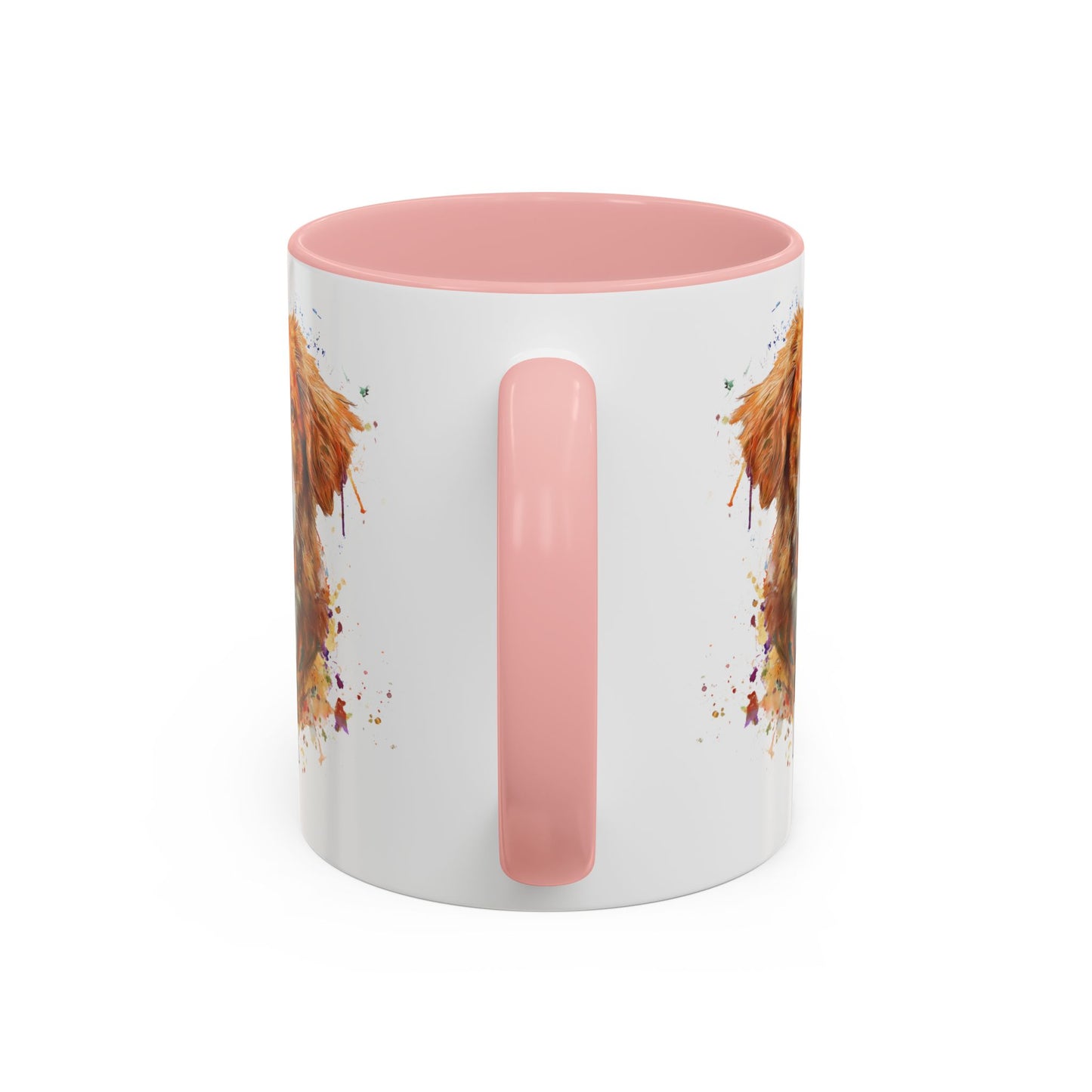 Nova Scotia Duck Tolling Retriever Colourful Personalized Accent Mugs, 11oz
