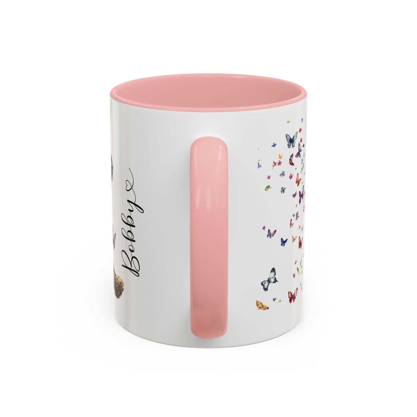 English Cocker Spaniel #4 Personalized Accent Mugs, 11oz