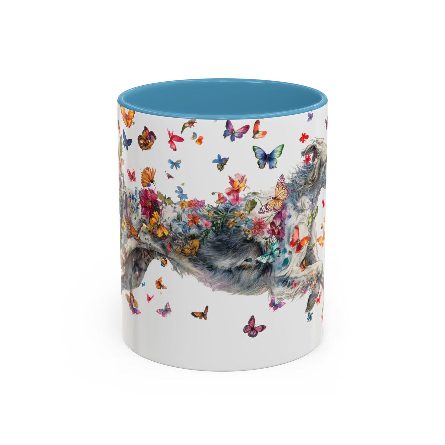 Silken Windhound #1 Personalized Accent Mugs, 11oz