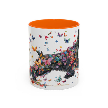 Giant Schnauzer Personalized Accent Mugs, 11oz