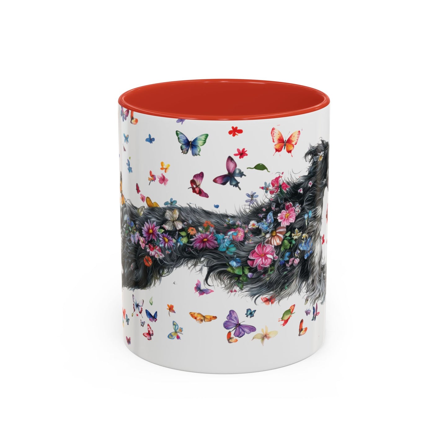 Silken Windhound #2 Personalized Accent Mugs, 11oz