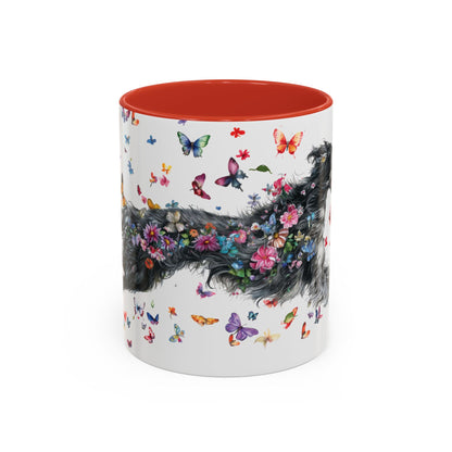 Silken Windhound #2 Personalized Accent Mugs, 11oz