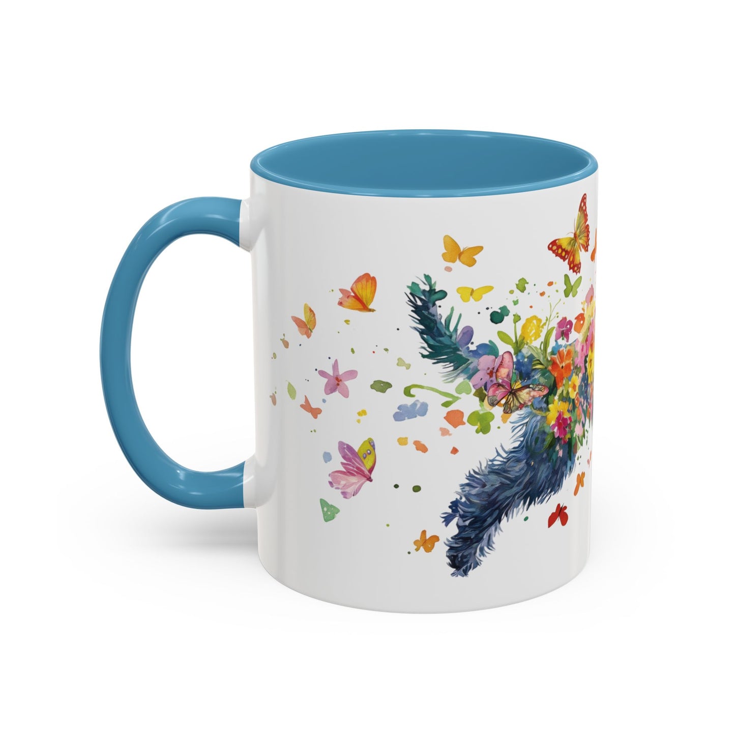 Giant Schnauzer Personalized Accent Mugs, 11oz