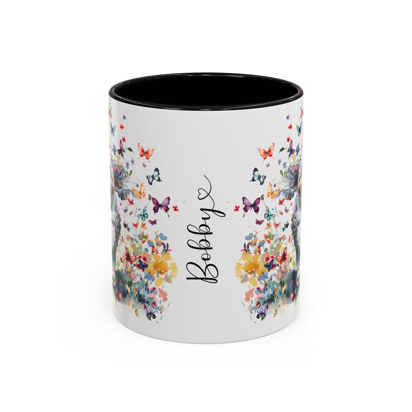 Shih Tzu #2 Personalized Accent Mugs, 11oz