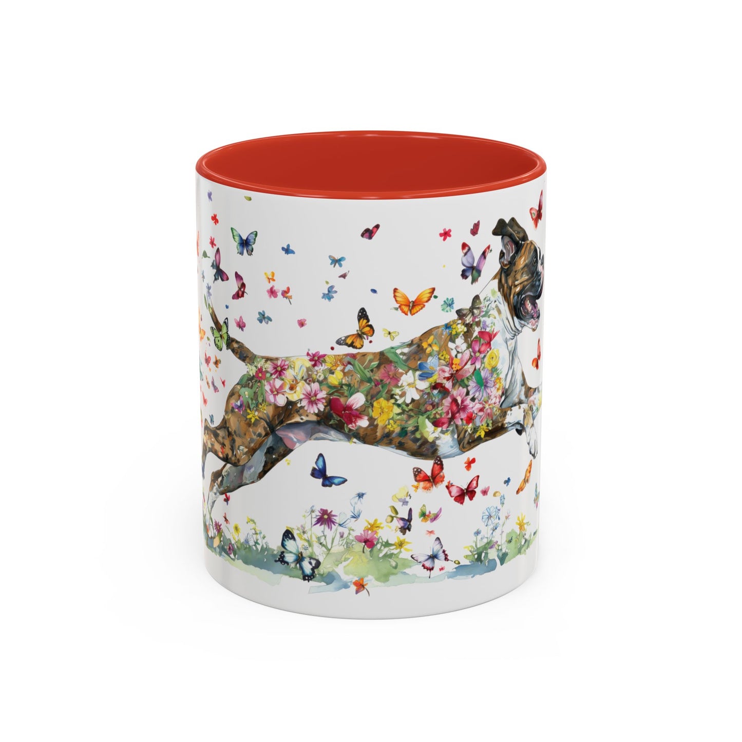 Boxer #1 Personalized Accent Mugs, 11oz