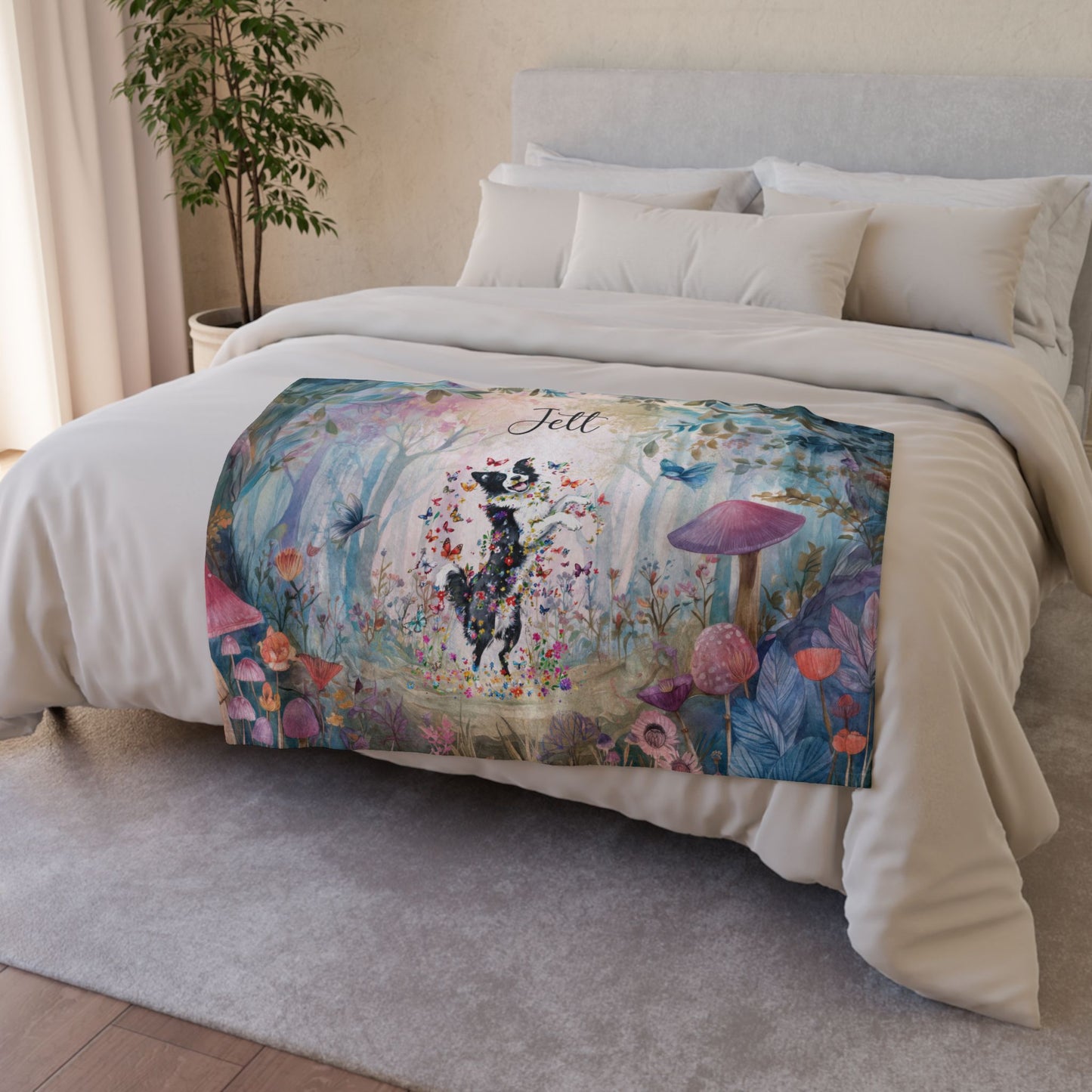 ANY DESIGN #3 Personalised Mystical Forest Blanket