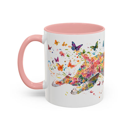 American Bulldog Personalized Accent Mugs, 11oz