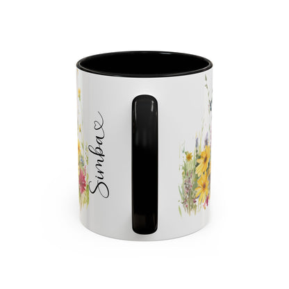 Schipperke #2 Personalized Accent Mugs, 11oz