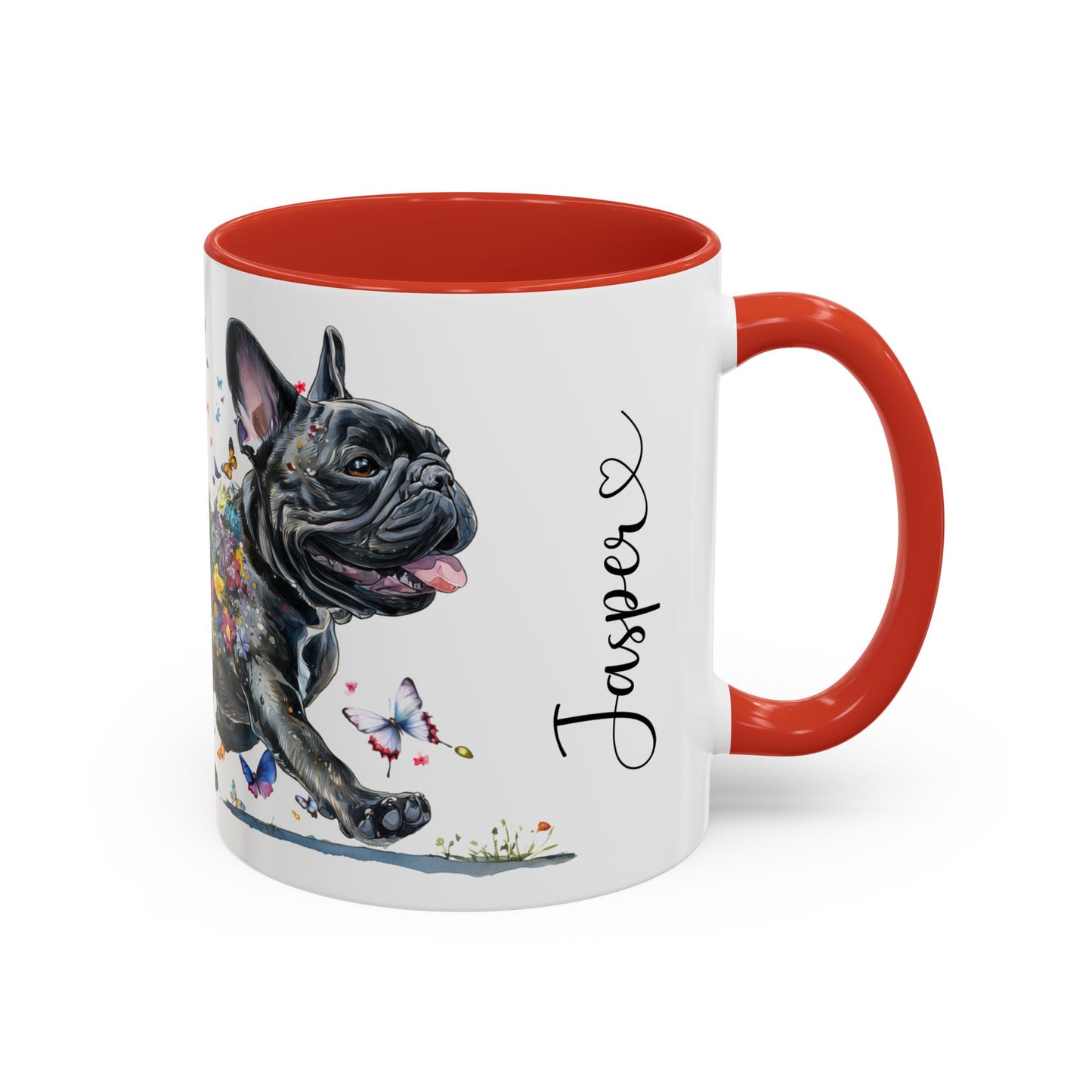 French Bulldog #2 Personalized colourful Mugs, 11oz