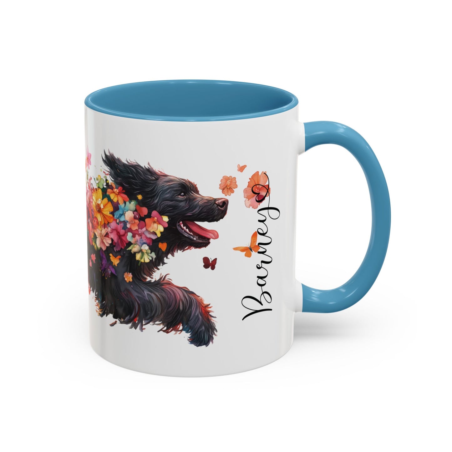 Newfoundland Personalized Accent Mugs, 11oz