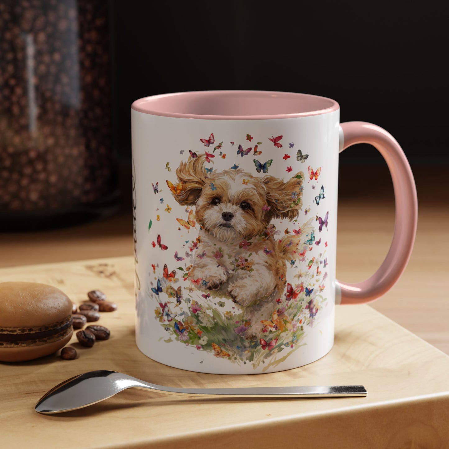 Shih Tzu #8  Personalized Accent Mugs, 11oz
