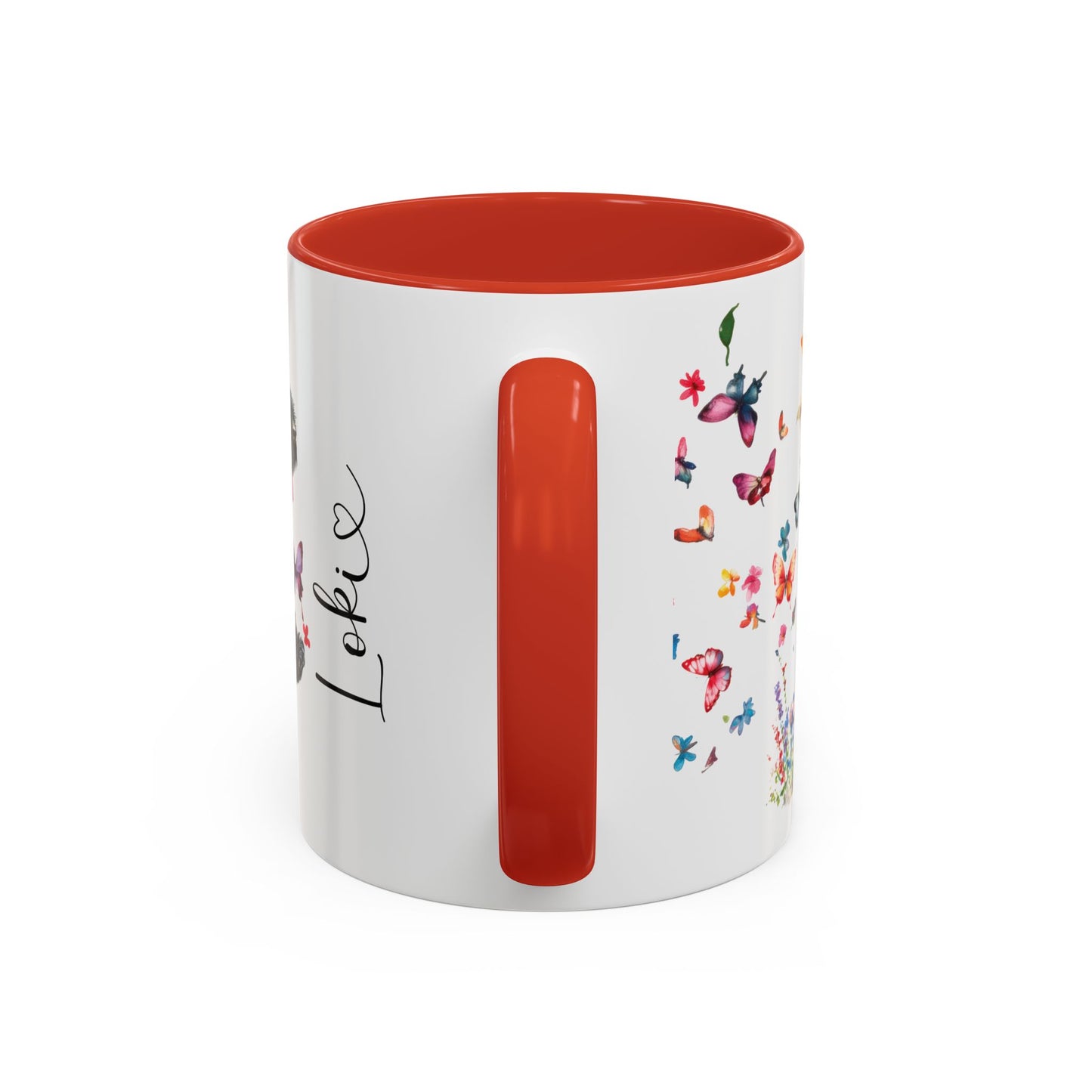 Giant Schnauzer Personalized Accent Mugs, 11oz