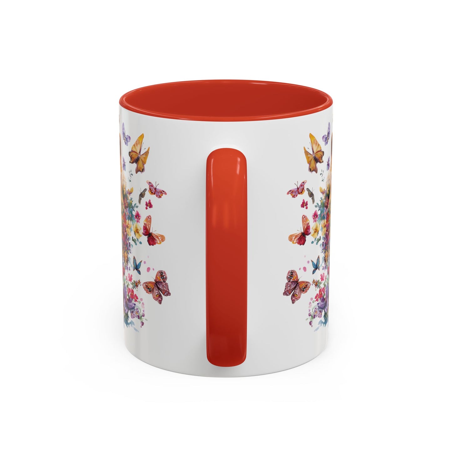 Shiba Inu #4 Personalized Accent Mugs, 11oz