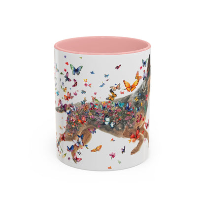 Blue Heeler Personalized Accent Mugs, 11oz