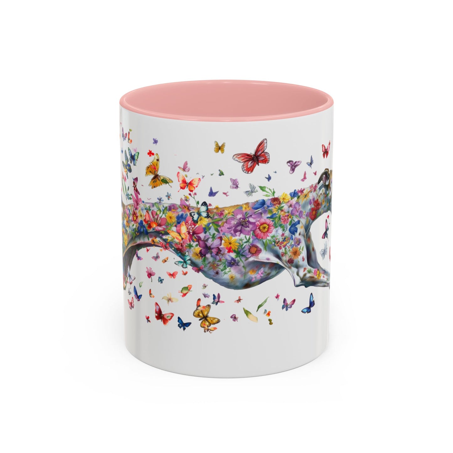 Greyhound #5 Personalized Accent Mugs, 11oz