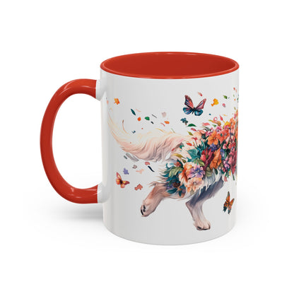 Tibetan Mastiff #2 Personalized Accent Mugs, 11oz