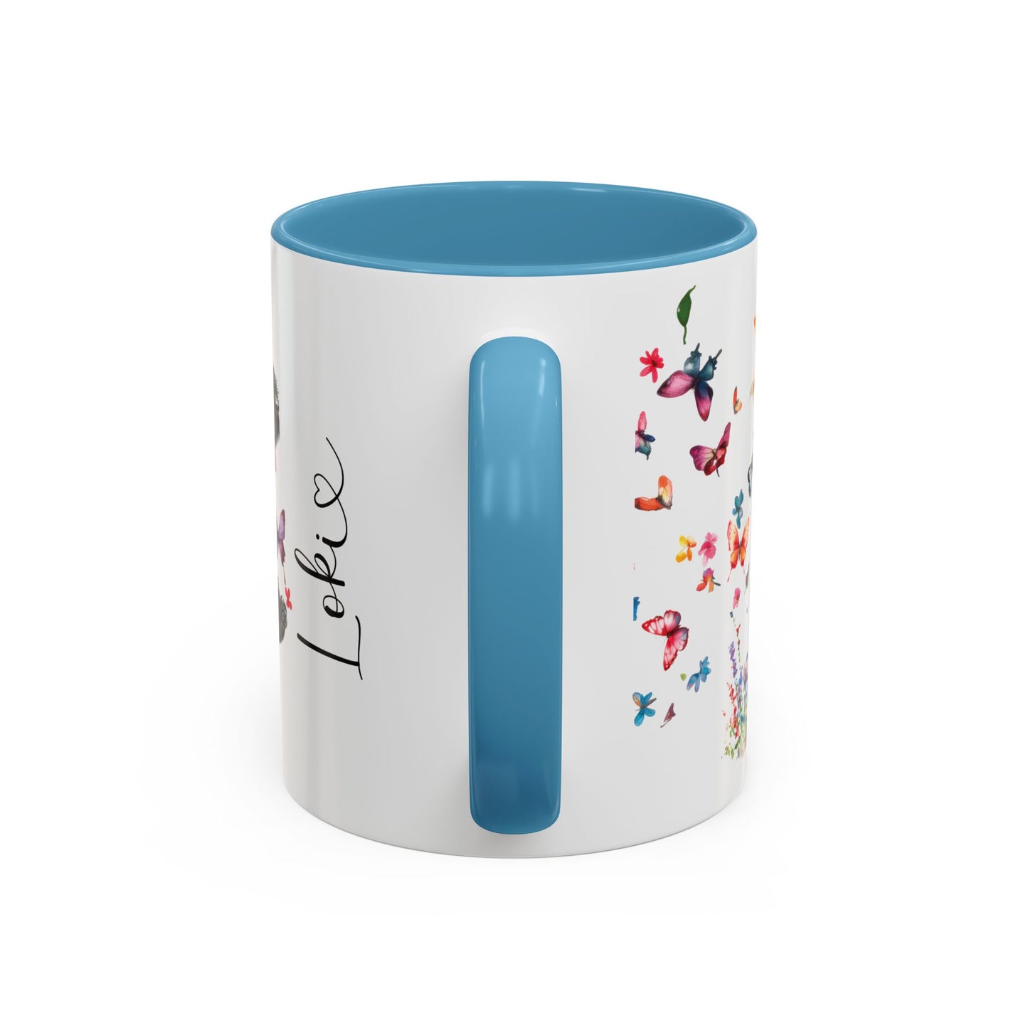 Giant Schnauzer Personalized Accent Mugs, 11oz