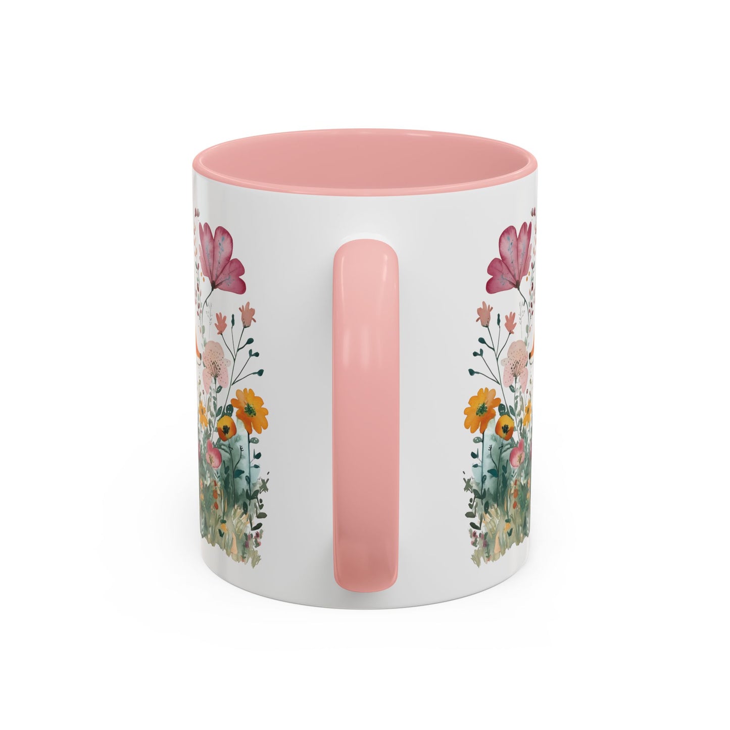 Fox #2 Personalized Accent Mugs, 11oz