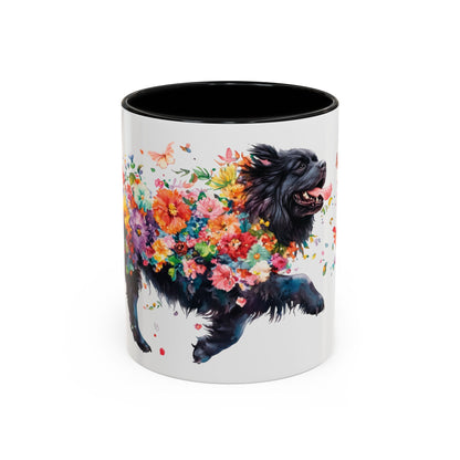 Tibetan Mastiff #3 Personalized Accent Mugs, 11oz