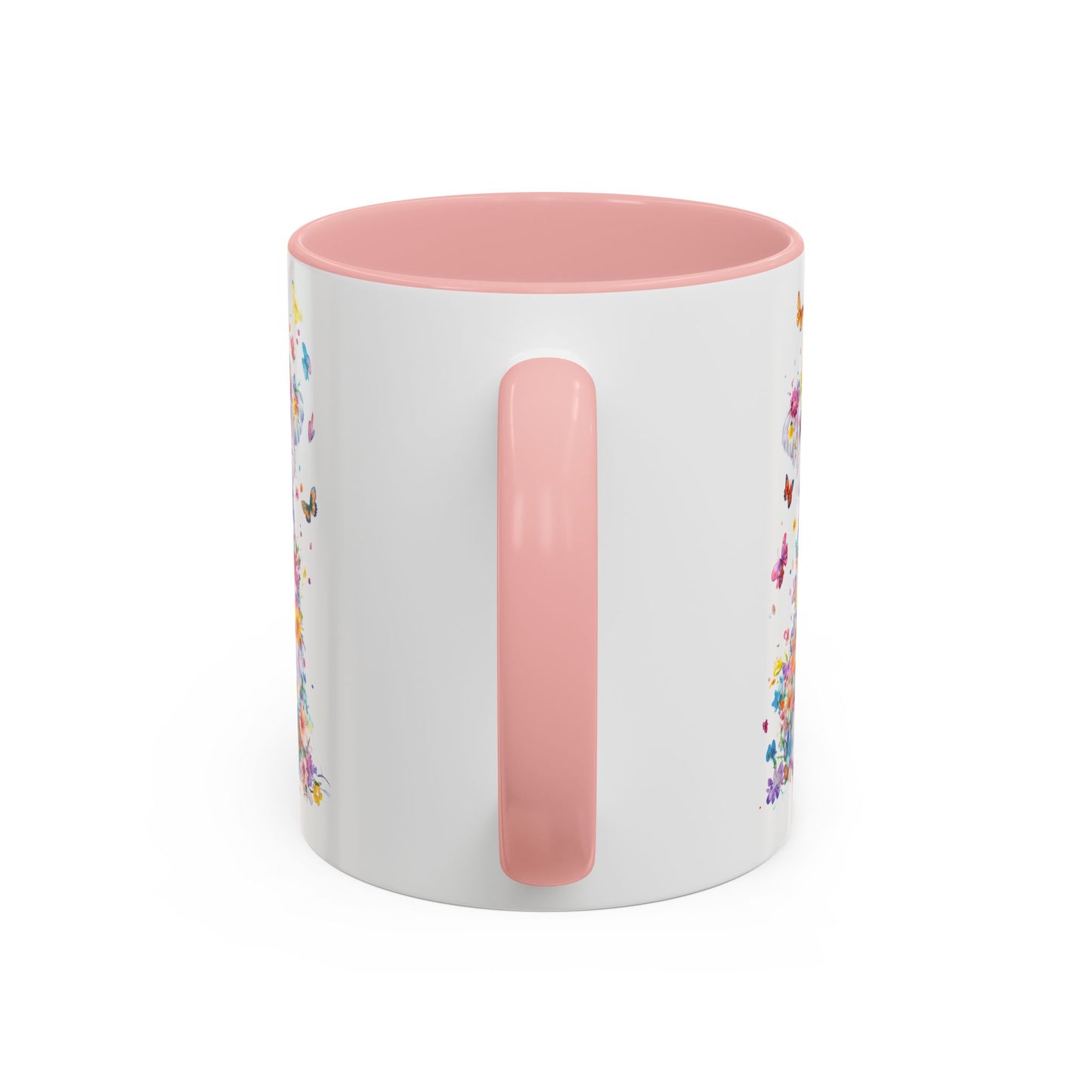 Maltese Personalized Colorful Accent Mugs, 11oz