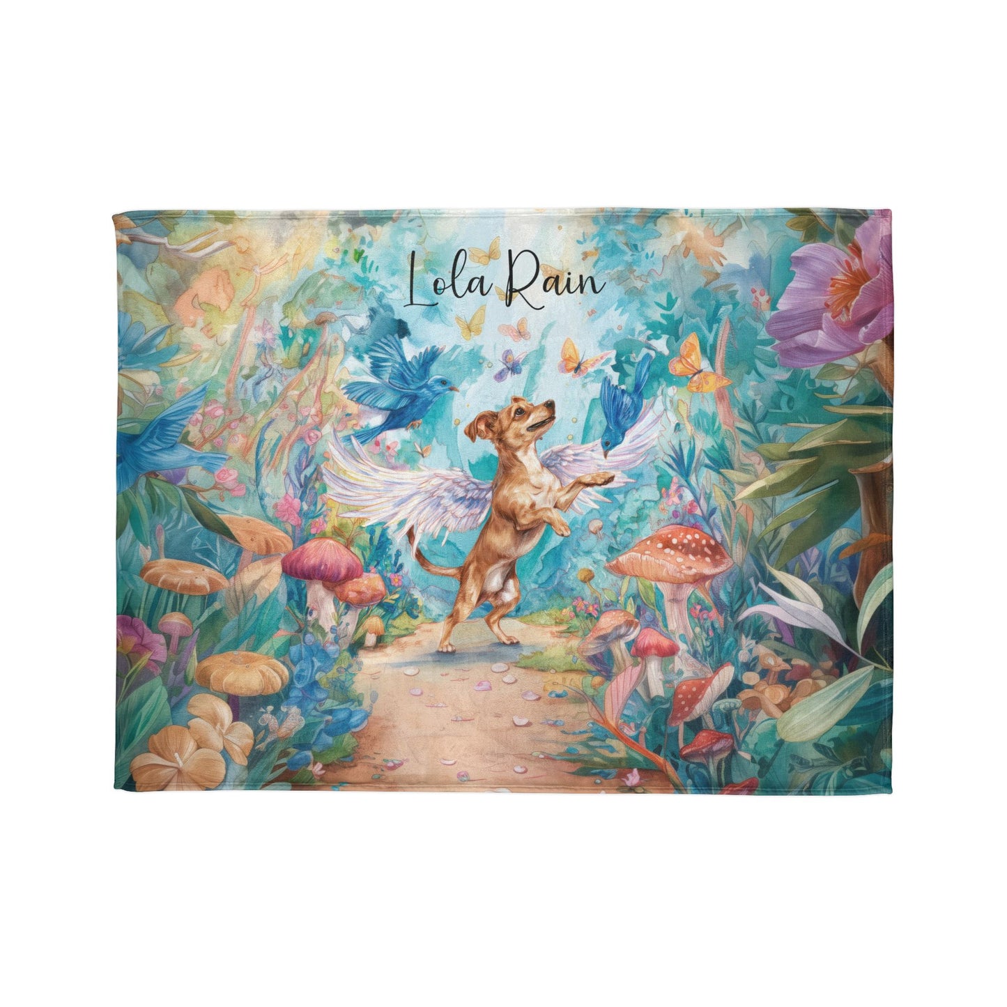 Angel Chiweenie Personalised Blanket