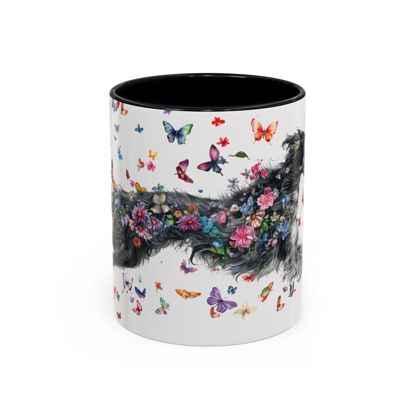 Silken Windhound #2 Personalized Accent Mugs, 11oz