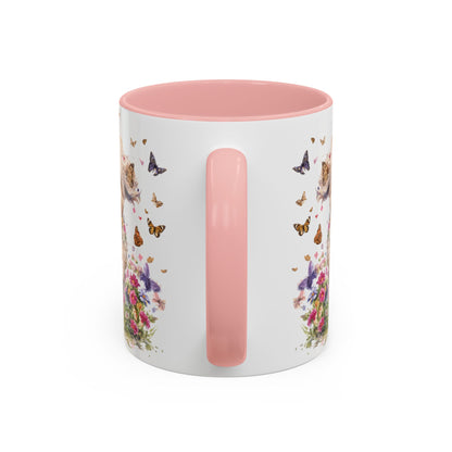 Maltipoo #5 Personalized Accent Mugs, 11oz