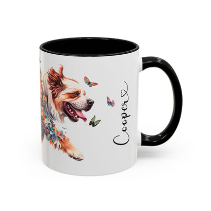 Tibetan Mastiff #2 Personalized Accent Mugs, 11oz