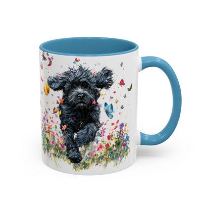 Cavoodle/Cavapoo/Doodle/Cockapoo #2 Personalized Accent Mugs, 11oz
