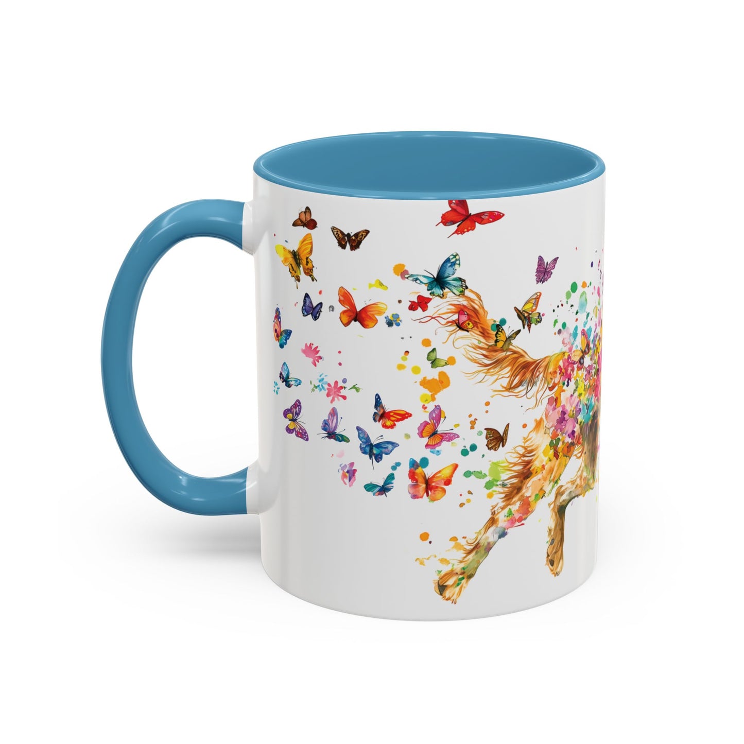 English Setter #1 Personalized Accent Mugs, 11oz