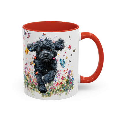 Cavoodle/Cavapoo/Doodle/Cockapoo #2 Personalized Accent Mugs, 11oz