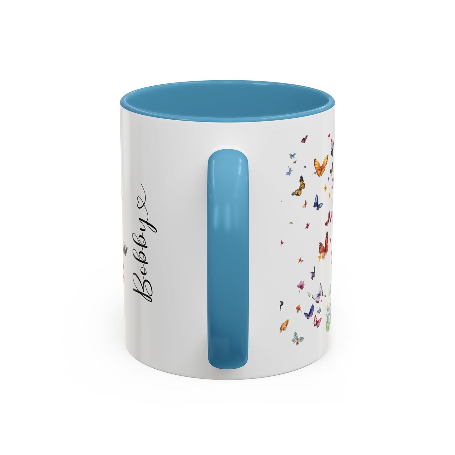 Boxer #1 Personalized Accent Mugs, 11oz