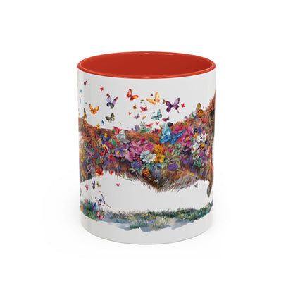Nova Scotia Duck Tolling Retriever Personalized Accent Mugs, 11oz