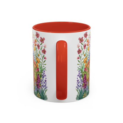 Fox #3 Personalized Accent Mugs, 11oz