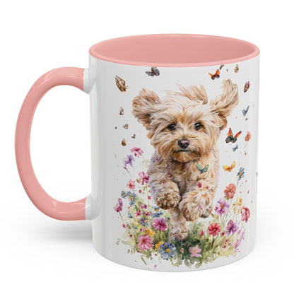 Cavoodle/Cavapoo/Doodle/Cockapoo #1 Personalized Accent Mugs, 11oz