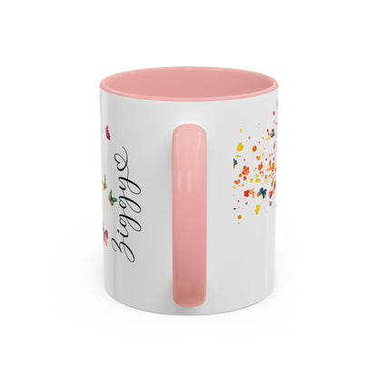 Corgi Personalized Accent Mugs, 11oz