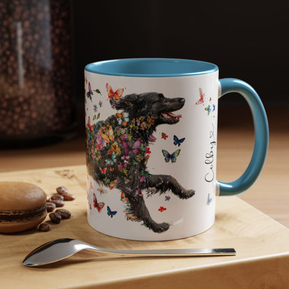 Hovawart #2 Colorful Accent Mugs, 11oz